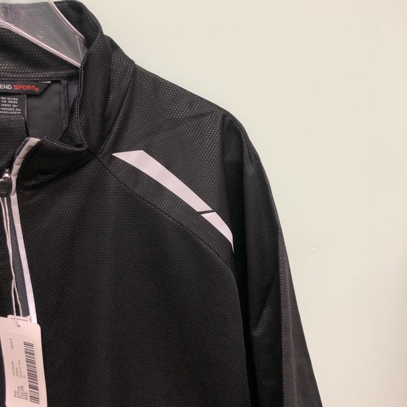 North End Sport | Men’s Lightweight Black Jacket - Picture 2 of 4